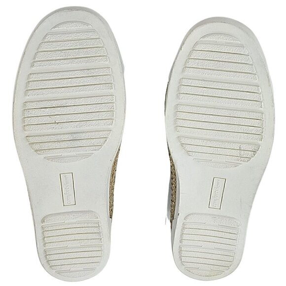 COMFORTVIEW Lara Black Canvas Slip-On Espadrille Flat Elastic Goring 8W - Picture 6 of 10